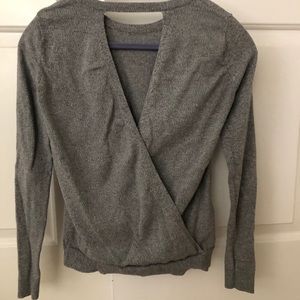 BCBG Open Back Sweater